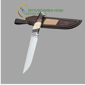 СВІТАНОК авторський ніж ручної роботи Aleksandr Kasinec, сталь S90V, 63-64 HRC. Photo 2