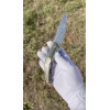 PLUS+ колекційний складний ніж ручної роботи студії KUSTOM KNIVES Damasteel Bifrost 61 - 62 HRC Crio, 2-й варіант - RWL34 HRC 62 Crio