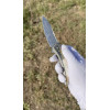PLUS+ колекційний складний ніж ручної роботи студії KUSTOM KNIVES Damasteel Bifrost 61 - 62 HRC Crio, 2-й варіант - RWL34 HRC 62 Crio