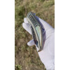 PLUS+ колекційний складний ніж ручної роботи студії KUSTOM KNIVES Damasteel Bifrost 61 - 62 HRC Crio, 2-й варіант - RWL34 HRC 62 Crio