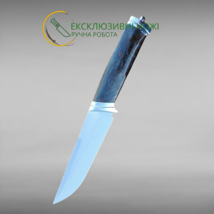 ЃАЗДА ІІ авторський ніж ручної роботи AlexKnifemaker, сталь х12мф, 61 HRC