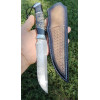 ТЕМНИЙ ЛОРД — авторський ніж ручної роботи Alexknifemaker зі сталі ДІ103-МП купити замовити в Україні