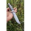 ТЕМНИЙ ЛОРД — авторський ніж ручної роботи Alexknifemaker зі сталі ДІ103-МП купити замовити в Україні