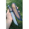 ТЕМНИЙ ЛОРД — авторський ніж ручної роботи Alexknifemaker зі сталі ДІ103-МП купити замовити в Україні
