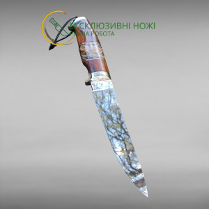 ФІН авторський ніж ручної роботи Alexknifemaker, сталь CPM S125V, 63HRC, купити замовити в Україні