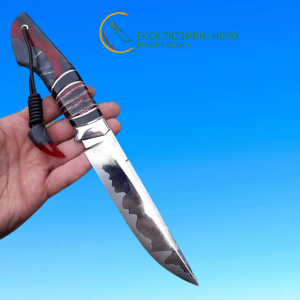 ЧЕРВОНИЙ КІГОТЬ ножі ручної роботи Павла Гончаренка, Сталь CPM® m398™ 64 HRC 
