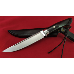 ГЕТЬМАН ексклюзивний ніж ручної роботи майстра Ruslan knives, сталь N690, 60 HRC, купити замовнити в Україні. Photo 3