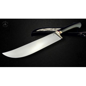 ПЧАК ЕЛЕГАНТ ексклюзивний ніж ручної роботи майстра Ruslan Knives, сталь N690, 60 HRC. Photo 3