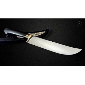 ПЧАК ЕЛЕГАНТ ексклюзивний ніж ручної роботи майстра Ruslan Knives, сталь N690, 60 HRC. Photo 2