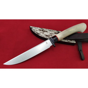 РІГ ЛОСЯ ІІІ ексклюзивний ніж ручної роботи майстра Ruslan Knives, сталь N690, 60 HRC. Photo 2