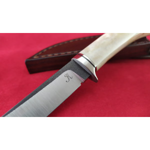 РІГ ЛОСЯ ексклюзивний ніж ручної роботи майстра Ruslan Knives, сталь N690, 60 HRC. Photo 2