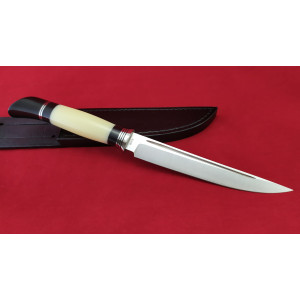 ФАЙНИЙ ексклюзивний ніж ручної роботи майстра Ruslan Knives, сталь N690, 60 HRC. Photo 2