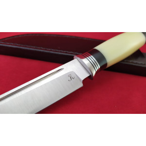 ФАЙНИЙ ексклюзивний ніж ручної роботи майстра Ruslan Knives, сталь N690, 60 HRC. Photo 2