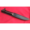 ЧОРНИЙ КОРОЛЬ ексклюзивний ніж ручної роботи майстра Ruslan Knives, сталь N690, 60 HRC, купити ніж в Україні