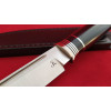 ЧОРНИЙ КОРОЛЬ ексклюзивний ніж ручної роботи майстра Ruslan Knives, сталь N690, 60 HRC, купити ніж в Україні
