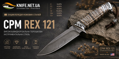Сталь CPM REX 121: повний енциклопедичний гід