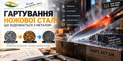 Що таке термічна обробка ножової сталі