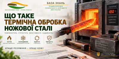 Що таке термічна обробка ножової сталі