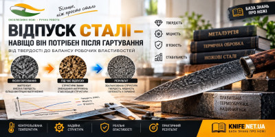 Відпуск сталі — навіщо він потрібен після гартування