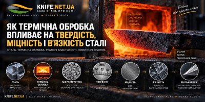 Як термічна обробка впливає на твердість, міцність і в'язкість сталі