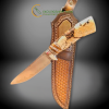 ЗОЛОТА ПЕРЛИНА ніж ручної роботи майстерні VIKTOR KNIVES, купити замовити в Україні, CPM® S125V™ в обкладинках нержавіючої сталі 95Х18, 64 HRC