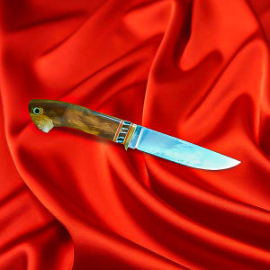 ЗОЛОТИЙ ПТАХ ніж ручної роботи майстерні VIKTOR KNIVES, купити замовити в Україні, сталь CPM® S125V™, 65 HRC