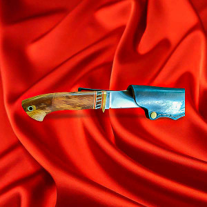 ЗОЛОТИЙ ПТАХ авторський ніж ручної роботи майстерні VIKTOR KNIVES, сталь S125V, 65 HRC. Photo 3