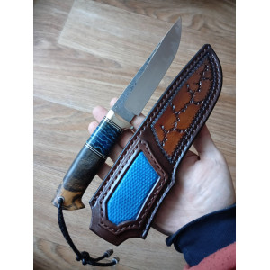 ТРУДЯГА ніж ручної роботи майстерні VIKTOR KNIVES, S125V в обкладинках нержавіючої сталі 95Х18, 64 HRC. Photo 2