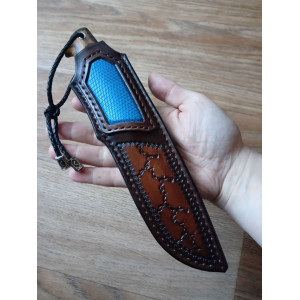 ТРУДЯГА ніж ручної роботи майстерні VIKTOR KNIVES, S125V в обкладинках нержавіючої сталі 95Х18, 64 HRC. Photo 3