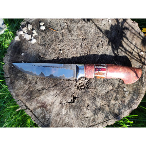 ГРАНІТНИЙ КІГОТЬ ніж ручної роботи Василя Дячика, Laminated Steel Blade, 68 HRC. Photo 2