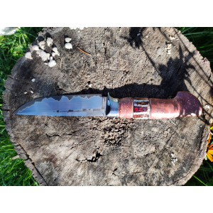 ГРАНІТНИЙ КІГОТЬ ніж ручної роботи Василя Дячика, Laminated Steel Blade, 68 HRC. Photo 3
