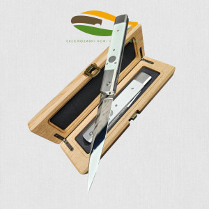 ARGOS ІІІ — авторський складаний ніж ручної роботи Androshchuk Knives, CPM S90V, 64 HRC