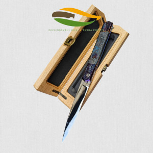 ARGOS — авторський складаний ніж ручної роботи Androshchuk Knives, CPM S90V, 64 HRC
