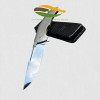 DAGDARION S125V авторський складаний ніж ручної роботи майстра Androshchuk Knives, сталь S125V, 65 HRC