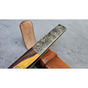 GOR авторський складаний ніж ручної роботи GRYFON KNIVES, сталь CPM S125V, 65 HRC. Photo 3