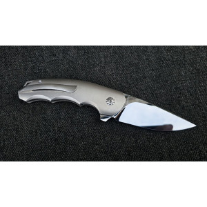 GRYFON S125V авторський складаний ніж ручної роботи майстерня Androshchuk Knives, сталь S125V, 65 HRC. Photo 3