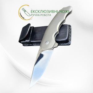 GRYFON S125V авторський складаний ніж майстерня Androshchuk Knives, сталь CPM S125V, 65 HRC