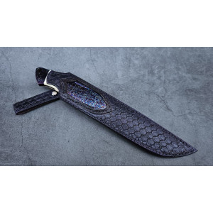 БІЛА НІЧ авторський ніж ручної роботи майстерня Androshchuk Knives, сталь S125V, 65 HRC. Photo 2
