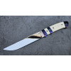 БІЛА НІЧ авторський ніж ручної роботи майстерня Gryfon Knives, сталь S125V, 65 HRC, замовити купити в Україні