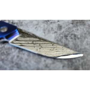 БІЛИЙ РАПТОР авторський складаний ніж ручної роботи Androshchuk Knives, сталь CPM S125V, 65 HRC, купити ніж Україна. Photo 2
