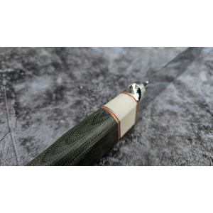 ЕЛЬФОРИН авторський ніж ручної роботи Androshchuk Knives, сталь М390, 63 HRC. Photo 3