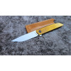 ЗОЛОТИЙ МАЛЮК ІІ авторський складаний ніж ручної роботи майстерні Androshchuk Knives, сталь S90V, 64 HRC, купити замовити в Україні