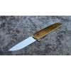 ЗОЛОТИЙ МАЛЮК ІІ авторський складаний ніж ручної роботи майстерні Androshchuk Knives, сталь S90V, 64 HRC, купити замовити в Україні