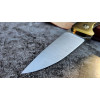 ЗОЛОТИЙ НАПІВАВТОМАТ авторський складаний ніж ручної роботи Androshchuk Knives зі сталі CPM S125V, 65 HRC