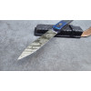 КОСМОС авторський складаний ніж ручної роботи GRYFON KNIVES, сталь S125V, 65 HRC, замовити купити в Україні