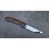 ЛЕГКИЙ НУДИСТ — авторський складаний ніж ручної роботи Androshchuk Knives, сталь S125V, 65 HRC