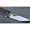 ЛЕГКИЙ НУДИСТ — авторський складаний ніж ручної роботи Androshchuk Knives, сталь S125V, 65 HRC