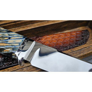 ФАНТОМ ІІ авторський ніж ручної роботи Androshchuk Knives, сталь - CPM S125V, 65 HRC. Photo 2
