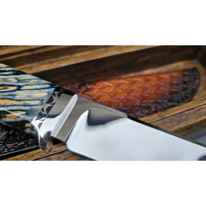 ФАНТОМ ІІ авторський ніж ручної роботи Androshchuk Knives, сталь S125V, 65 HRC. Photo 3