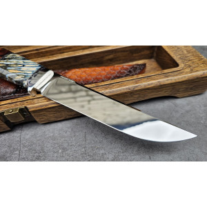 ФАНТОМ ІІ авторський ніж ручної роботи Androshchuk Knives, сталь S125V, 65 HRC. Photo 2